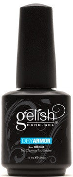 Gelish Dry Armor, Non Cleansing No Wipe Top Sealer, 0.5oz, 01396