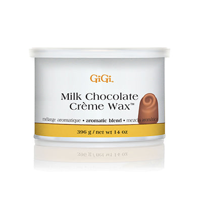 Gigi MILK CHOCOLATE CREME WAX, 14oz, 0251EC, 448068 (Packing: 24 pcs/case)