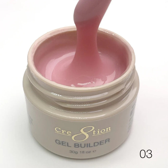 Cre8tion 1oz Hema Free Overlay/Builder Gel in Jar (18 Colors) 000