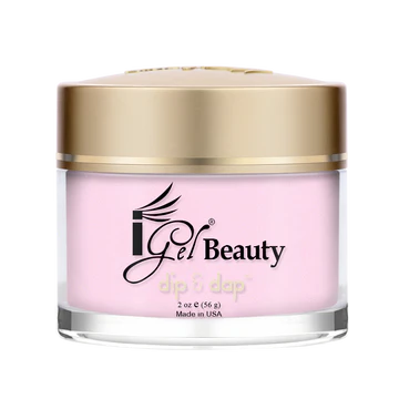 iGel Acrylic/Dipping Powder, Pink & White Collection, LIGHT PINK, 2oz (Pk: 180 pcs/case)