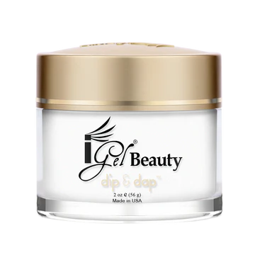 iGel Acrylic/Dipping Powder, Pink & White Collection, FRENCH WHITE, 2oz (Pk: 180 pcs/case)