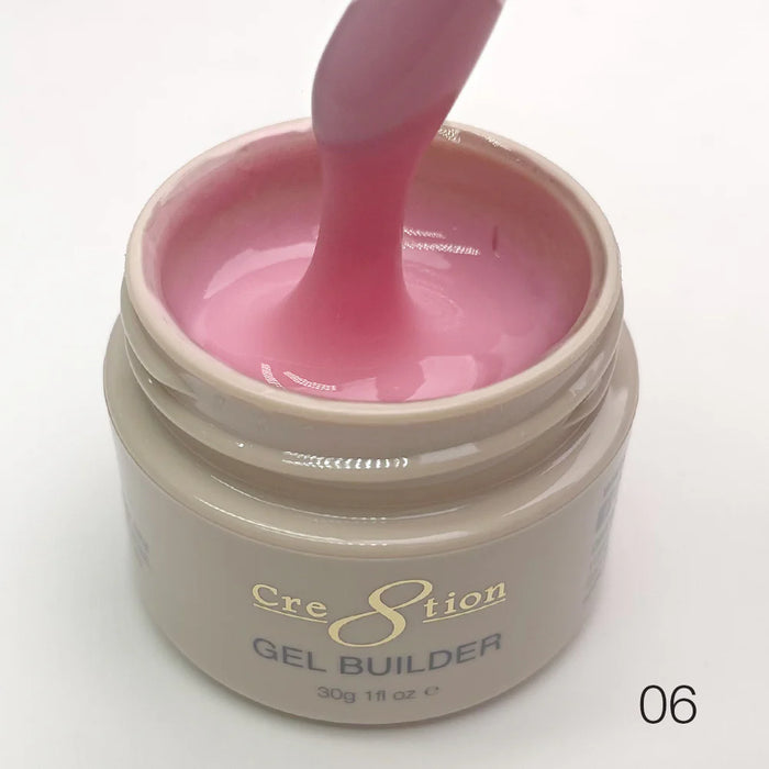 Cre8tion 1oz Hema Free Overlay/Builder Gel in Jar (18 Colors) 000