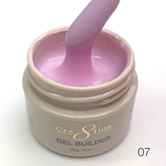 Cre8tion 1oz Hema Free Overlay/Builder Gel in Jar (18 Colors) 000