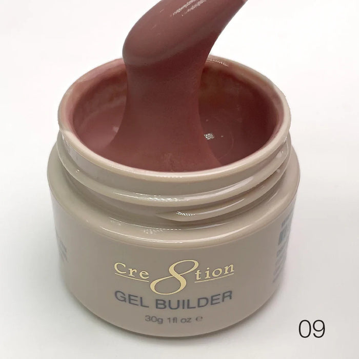 Cre8tion 1oz Hema Free Overlay/Builder Gel in Jar (18 Colors) 000