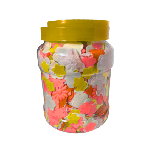 YCC Flowers Soap JAR, LAVENDER, 1lbs, S1-PSC (Pk: 12 jars/case)