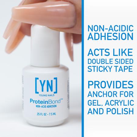 Young Nails Protein Bond, NPPB025, 0.25oz (Pk: 12 pcs/box)