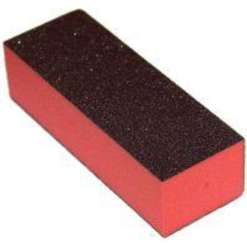 Cre8tion Premium Buffer 3-Way, Orange Black, White Grit 80/100, CASE (Pk: 500 pcs/case)