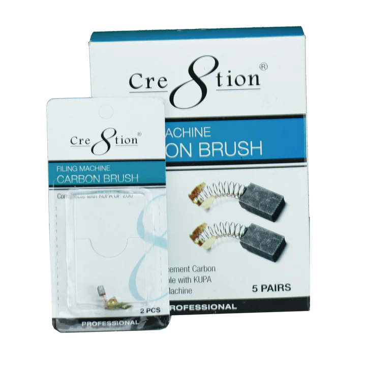 Cre8tion Filing Machine, UP 200 Carbon Brush (Pk: 2 pcs/blister, 10 blisters/box)