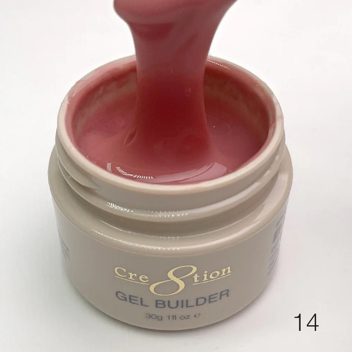 Cre8tion 1oz Hema Free Overlay/Builder Gel in Jar (18 Colors) 000