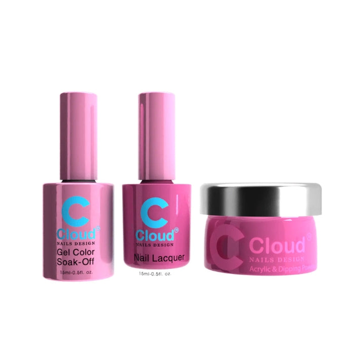 Chisel 4in1 Acrylic/Dipping Powder, Cloud Nail Design Collection (From 01 to 240), Color List Note, 000