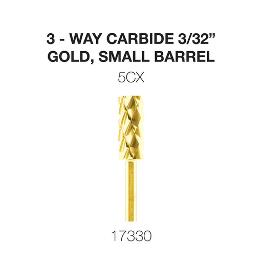 Cre8tion 3-Way Carbide Gold, Small Barrel C5X 3/32