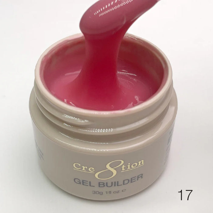 Cre8tion 1oz Hema Free Overlay/Builder Gel in Jar (18 Colors) 000