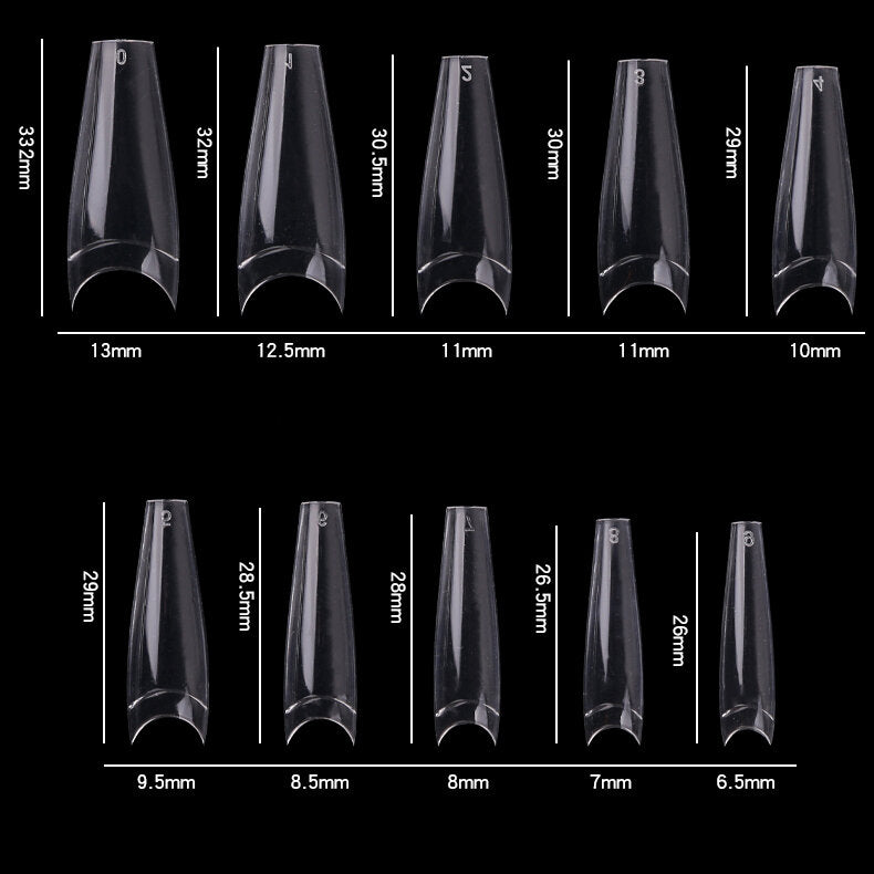 Cre8tion Special Shape, #20 Clear (Pk: 600 pcs/box, 100 boxes/case)