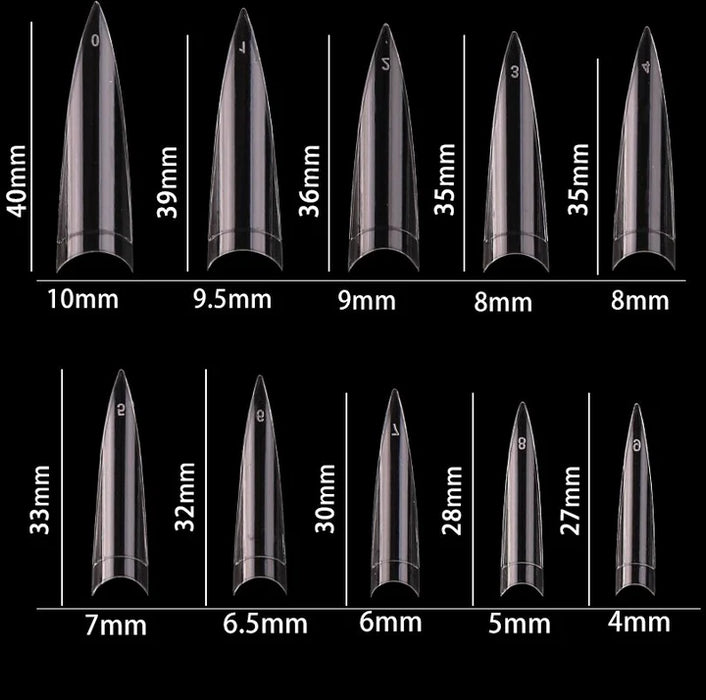 Cre8tion Special Shape, #24 Clear (Pk: 600 pcs/box, 100 boxes/case)