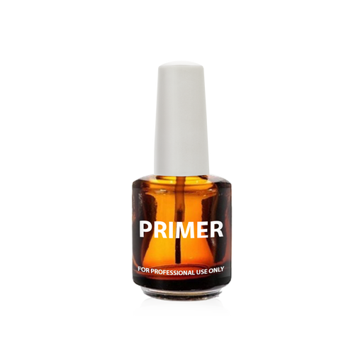 Cre8tion Empty Glass AMBER Bottle, Primer, 0.5oz, 26040 (Packing: 288 pcs/case)