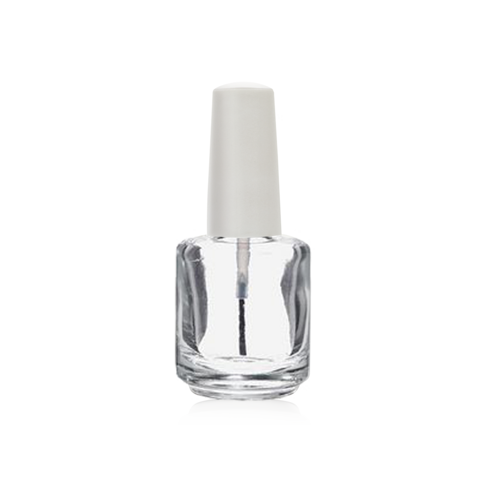 Cre8tion Empty Glass CLEAR Bottle 0.5oz, Blank Clear (Pk: 360 pcs/case)