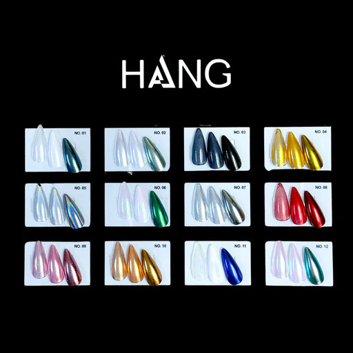 HANG Mirror Chrome Powder Display Book (36 Colors) Collection