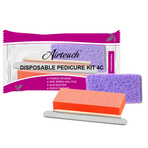 Airtouch Disposable Pedicure Kit 4C, 19342P, CASE (PK: 200 sets/case)