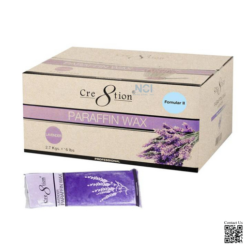 Cre8tion Paraffin Wax - LAVENDER, Yellow CASE (Loại 2) (PK: 6 packs/box, 6 boxes/case)