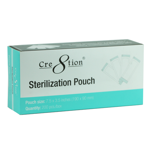 Cre8tion Sterilization Pouch, Small, BOX, 03015 (Packing: 200 pcs/box, 20 boxes/case)