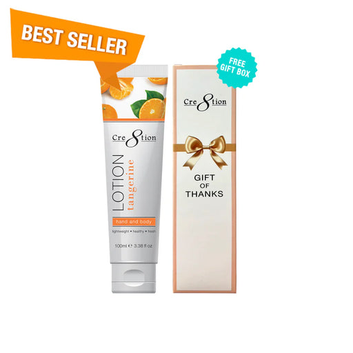 Cre8tion Hand & Body Lotion TANGERINE, 100ml (3.3oz), (PK: 60 pcs/case, 104 cases/pallet)