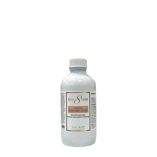 Cre8tion Acrylic Powder & Liquid 4oz - Monomer Liquid (Pk: 24pcs/case)
