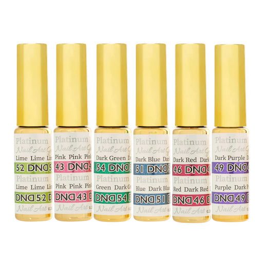 DND Nail ART GEL Platinum Collection 000 (From 37 To 54)
