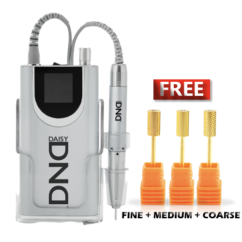 DND Nail File (Drill) Machine, SILVER (Pk: 12pcs/case)