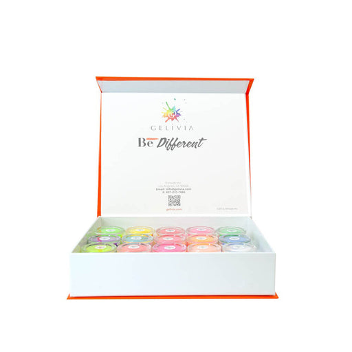 Gelivia Neon Powder Collection Kit, GNP-15 OK0307VD