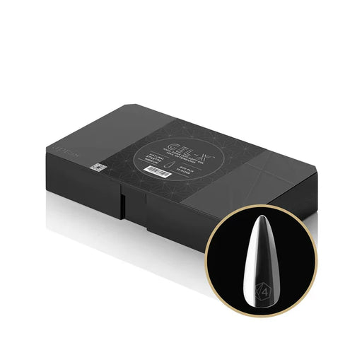 Apres NATURAL Stiletto Medium, Box of Tips, N-STM (Pk: 5 pcs/box)