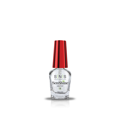SNS Dipping Liquid, SENSHINE, Step 04, GEL TOP, 0.5oz (Pk: 84 pcs/case)