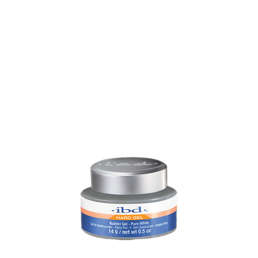 IBD Hard Gel UV, Builder Gel, PURE WHITE, 0.5oz, 72147 OK0918VD