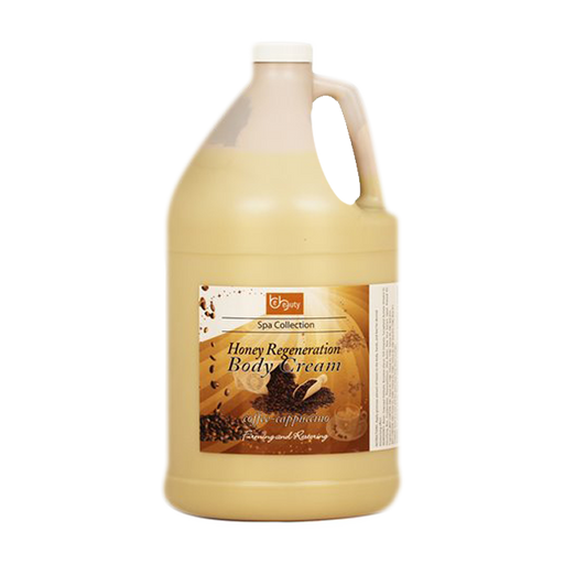 Be Beauty Spa Collection, Honey Regeneration Body Cream, Coffee & Cappucino, 1 Gallon, CLOT011G1