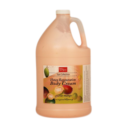 Be Beauty Spa Collection, Honey Regeneration Body Cream, Guava & Mango, 1 Gallon, CLOT014G1