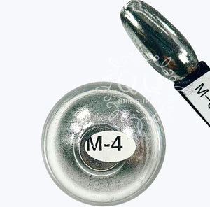 Aora Metal Chrome Powder, M-04, Silver, 1g (PK: 360pcs/case)