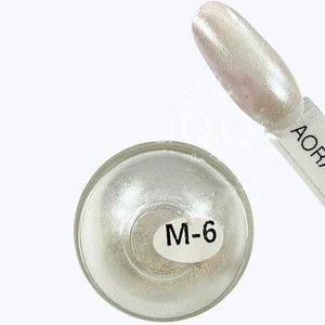Aora Metal Chrome Powder, M-06, Glazzed, 1g (PK: 360pcs/case)