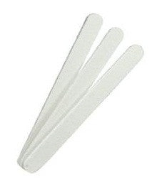 Cre8tion Disposable MINI Nail File, WOOD Center Zebra, Grit 100/100, (Packing: 50 pcs/pack - 100 packs/case), 07047