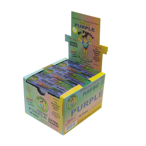 Mr. Pumice, PURPLE Sponges #700, BOX (Pk: 12 pcs/box, 48 boxes/case)