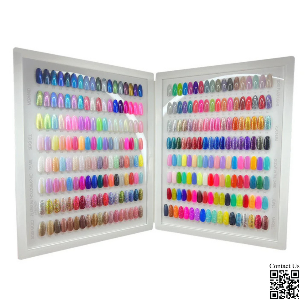 Cre8tion Special Gel Booklet - 11 Collection, 288 Colors