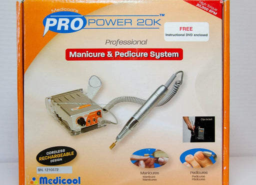 Medicool Pro Power 20k Electric File Cordless, OLD MODEL