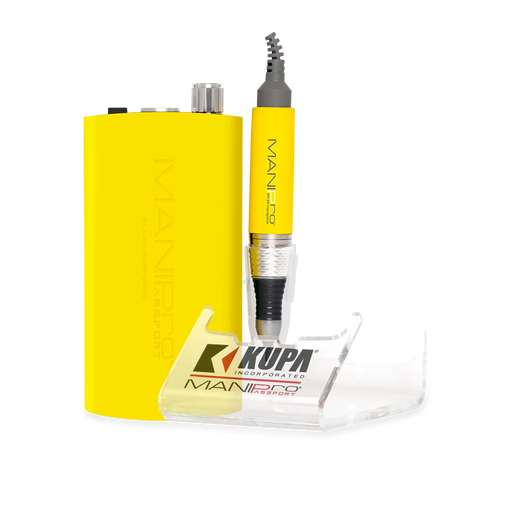 ManiPro Passport (Filing Machine) , HOLLYWOOD YELLOW & KP-60 Handpiece (PK: 10 pcs/case) (Bổ sung số Seri)