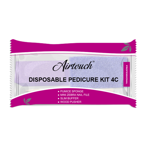 Airtouch Disposable Pedicure Kit 4C, 19342B, CASE (PK: 200 sets/case)