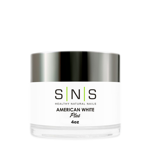 SNS Dipping Powder, 01, AMERICAN WHITE, 4oz (Packing: 40 pcs/case)