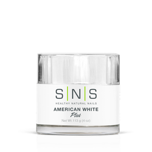 SNS Dipping Powder, 01, AMERICAN WHITE, 4oz (Packing: 40 pcs/case)