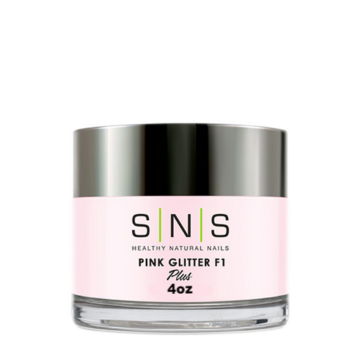 SNS Dipping Powder, 11, PINK GLITTER F1, 2oz (Packing: 70 pcs/case)