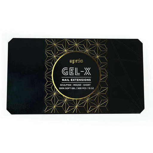 Apres Sculpted Round Short, Box of Tips, S-RS