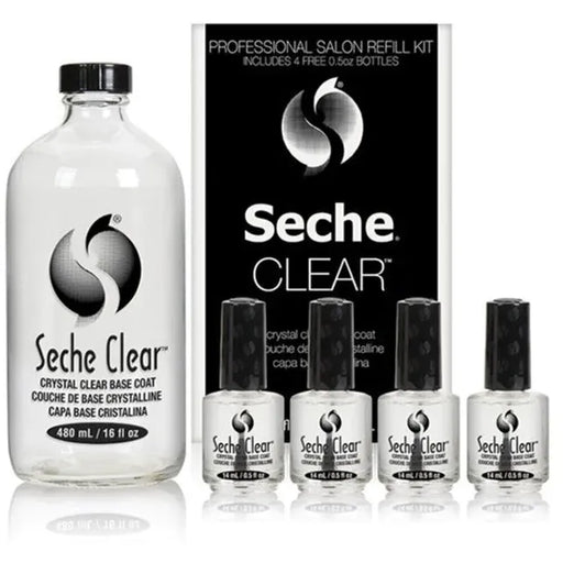 Seche Vite Professional KIT, Base Coat, 16oz (Pk: 12 sets/case)