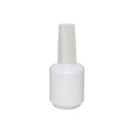 Cre8tion Empty Glass Bottle 0.5oz, Blank White (Pk: 360 pcs/case)