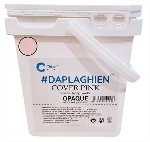 Chisel POWDER (Dap La Ghien) 5lbs, PINK & WHITE Collection, COVER PINK (Pk: 4pcs/case)