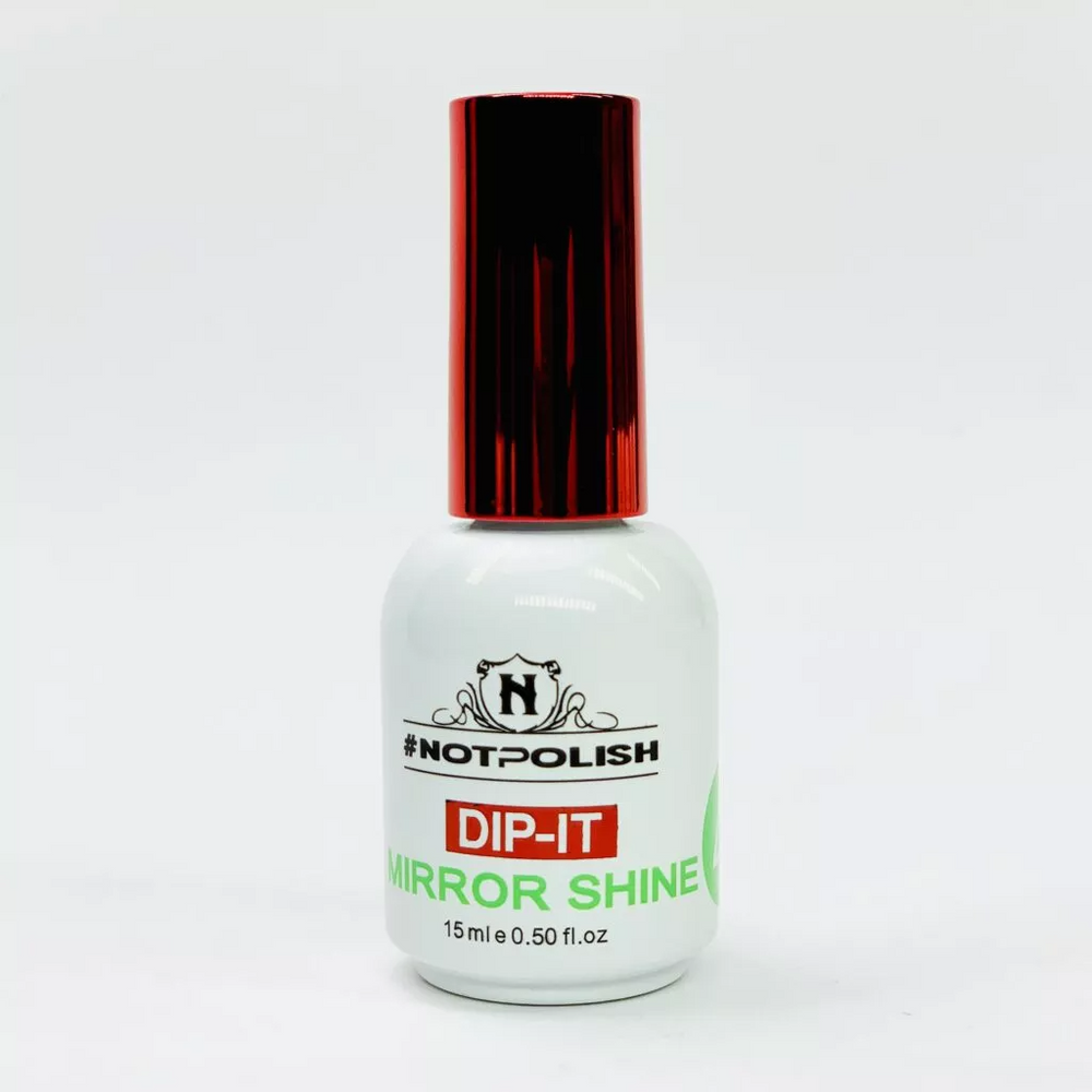NotPolish Dipping Liquid Gel, 04, MIRROR SHINE, 0.5oz (Pk: 216pcs/case)